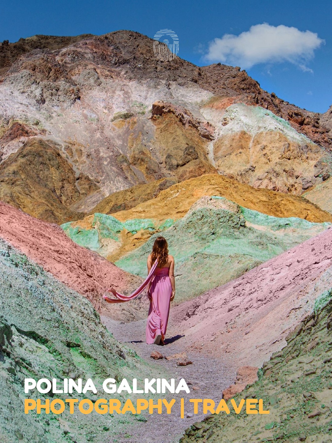 She is Polina Galkina, @rocknroamgirl, solo traveler, photographer, and content creator…